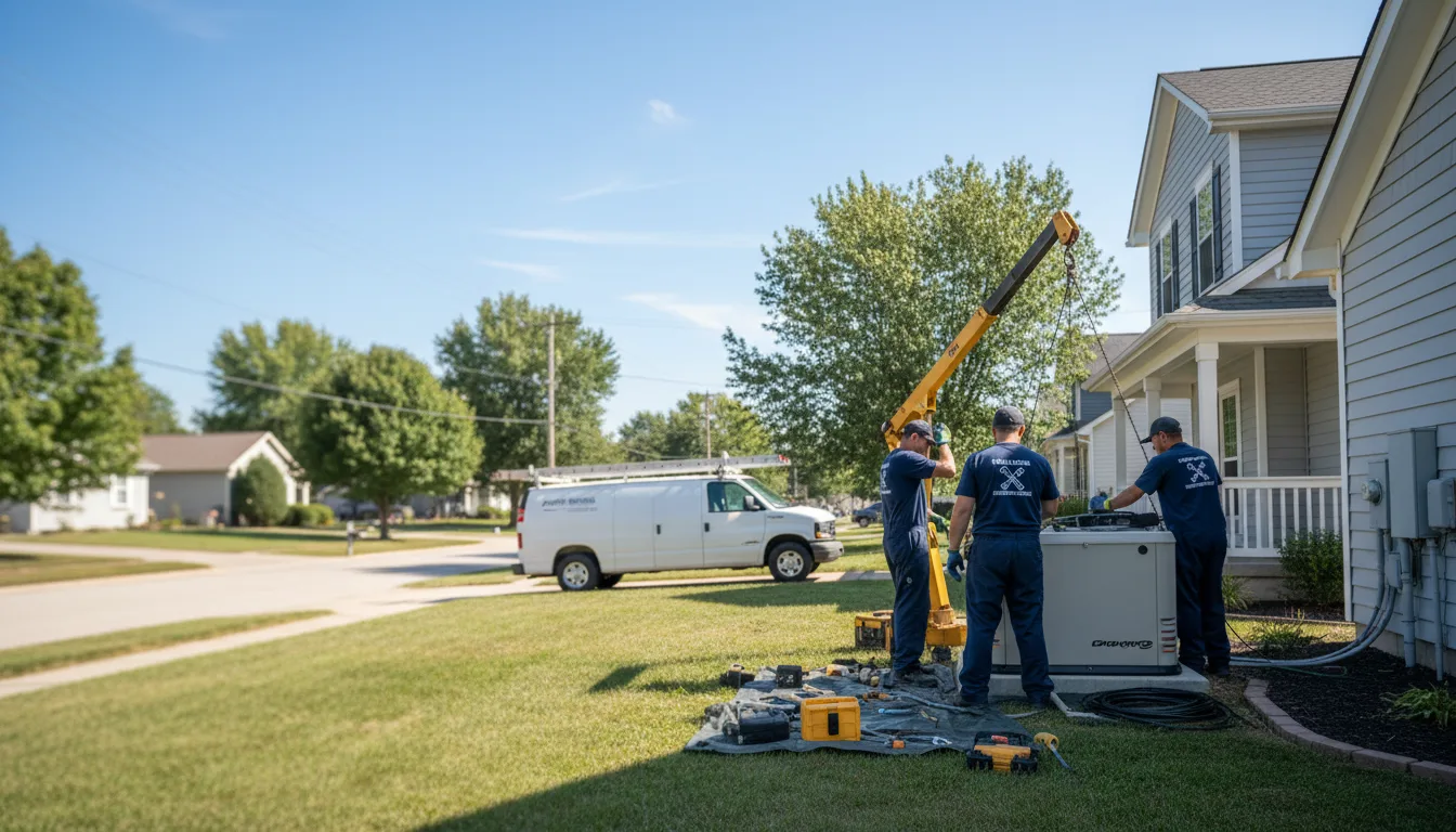 Generator Installation in Jeffersonville, OH near me